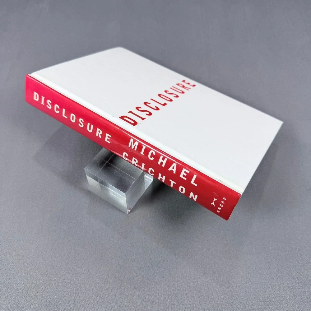 Michael Crichton‎ Disclosure Hardcover 1993 First Edition Thriller Fiction